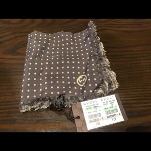 Gucci Pocket Square FZ Steel